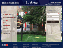 Tablet Screenshot of pershinghouseapt.com